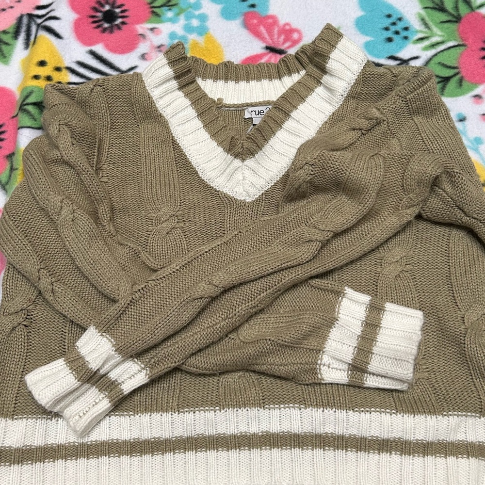 Rue 21 Striped Sweater